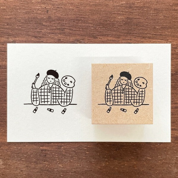 Stamp Marche: Marle Painting
