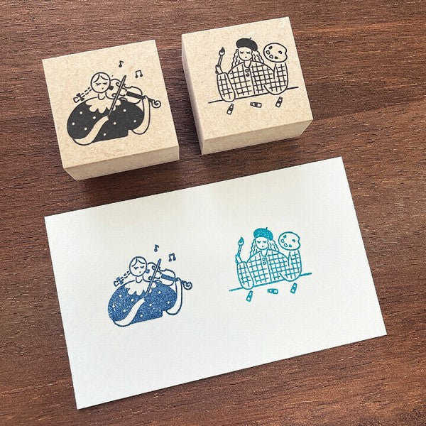 Stamp Marche: Marle Painting