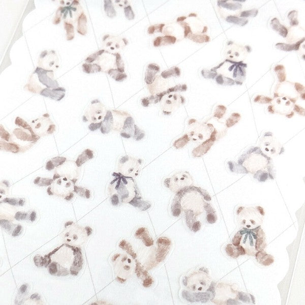 Mind Wave Plush Stickers: Panda