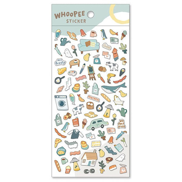 Mind Wave Whoopee Sticker: Light Blue