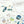 Mind Wave Warble Sticker: Blue Flowers