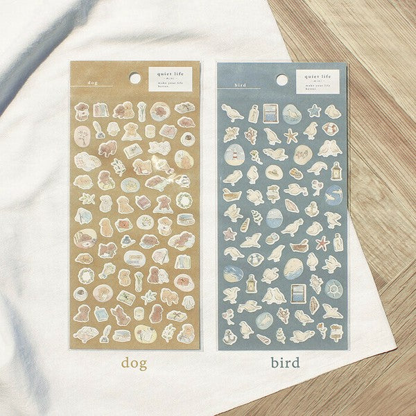 Mind Wave Quiet Life Mini Sticker: Dog