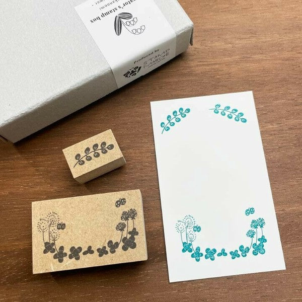 Stamp Marche x Emi Nakano Stamp Box: Spring Flowers and Plants