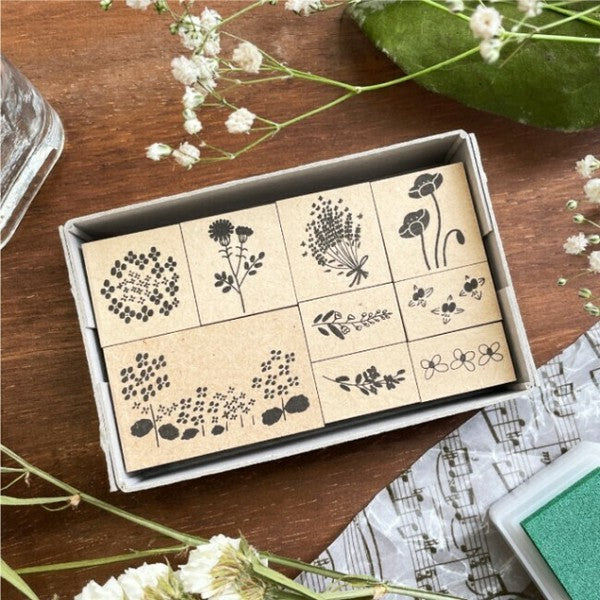 Stamp Marche x Emi Nakano Stamp Box: Summer Flower