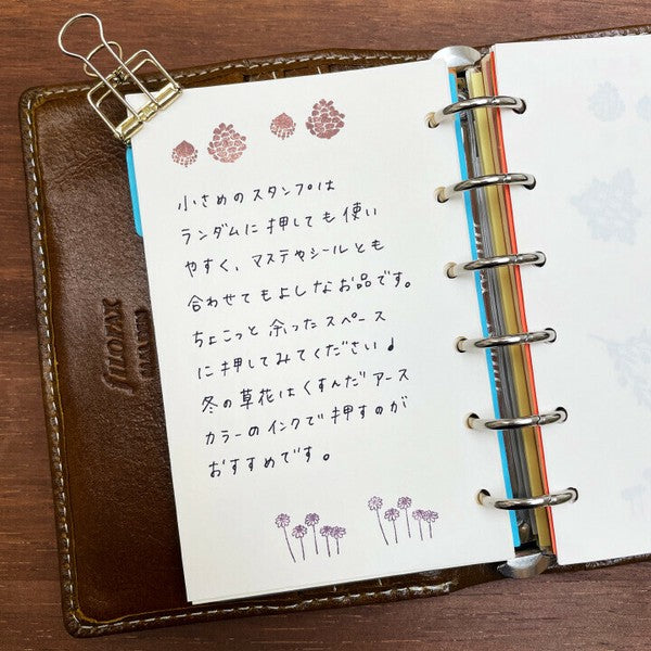 Stamp Marche x Emi Nakano Stamp Box: Winter Flowers and Flowers