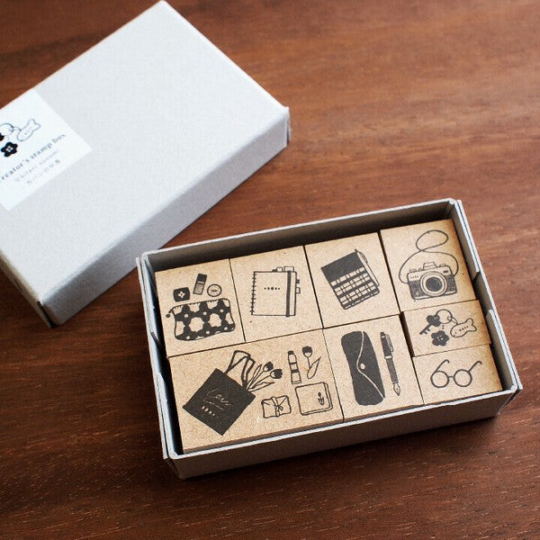 Stamp Marche x Sonomi Kixi Stamp Box: Inside of a Bag