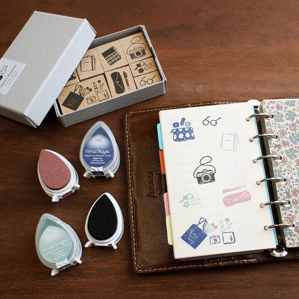 Stamp Marche x Sonomi Kixi Stamp Box: Inside of a Bag