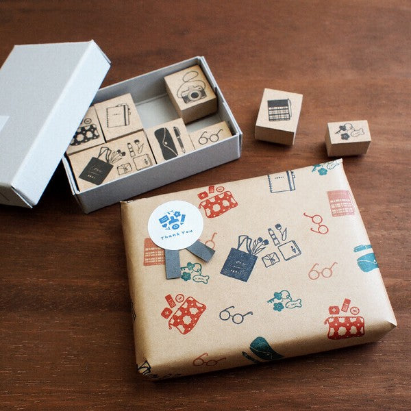 Stamp Marche x Sonomi Kixi Stamp Box: Inside of a Bag