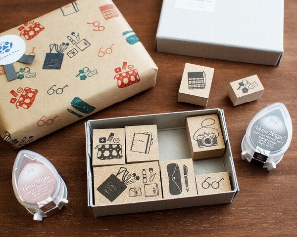 Stamp Marche x Sonomi Kixi Stamp Box: Inside of a Bag