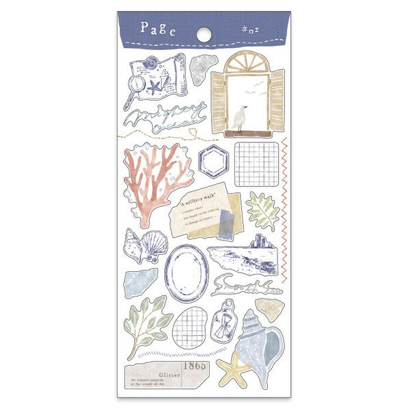 Mind Wave Page Sticker: Seashore