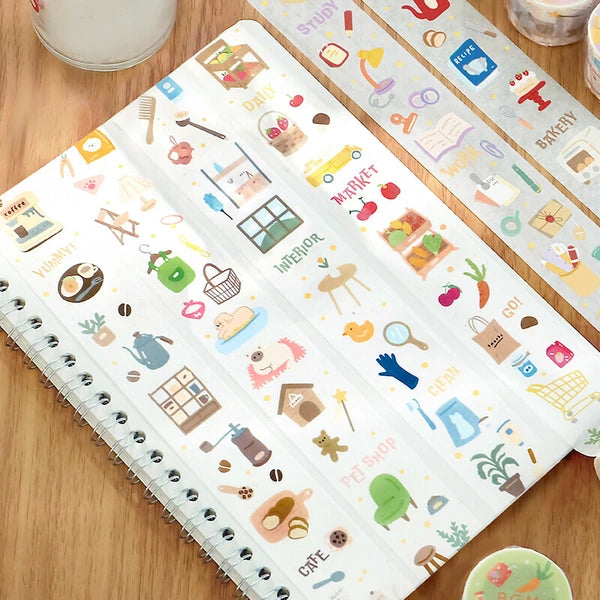 BGM Open Today Washi Tape: Market