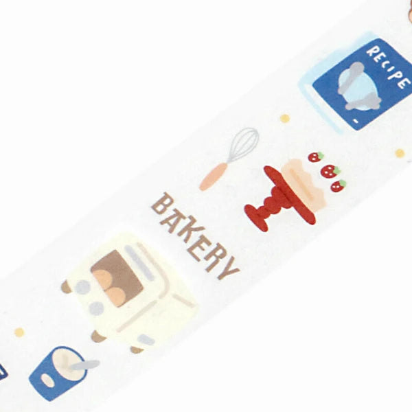 BGM Open Today Washi Tape: Bakery