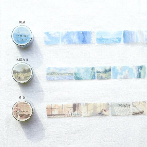 Mind Wave Clear Washi Tape: Morning Calm
