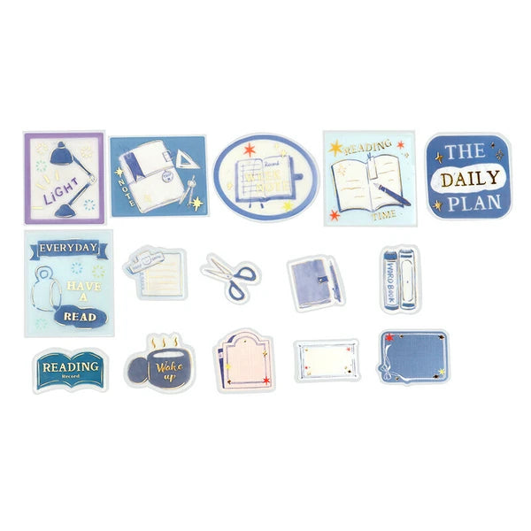BGM Holiday Store Stickers: Bookstore