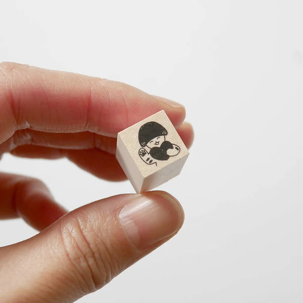 4legs Mushroom Cat Mini Stamp: Big Love