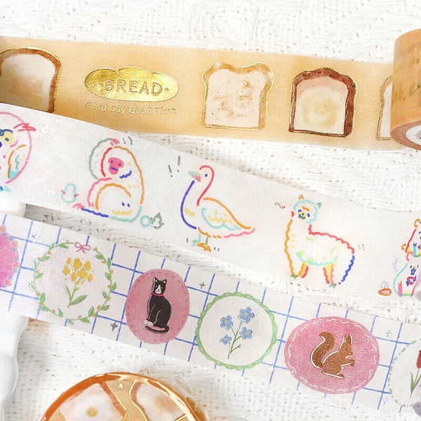 BGM Life Washi Tape: Color Zoo