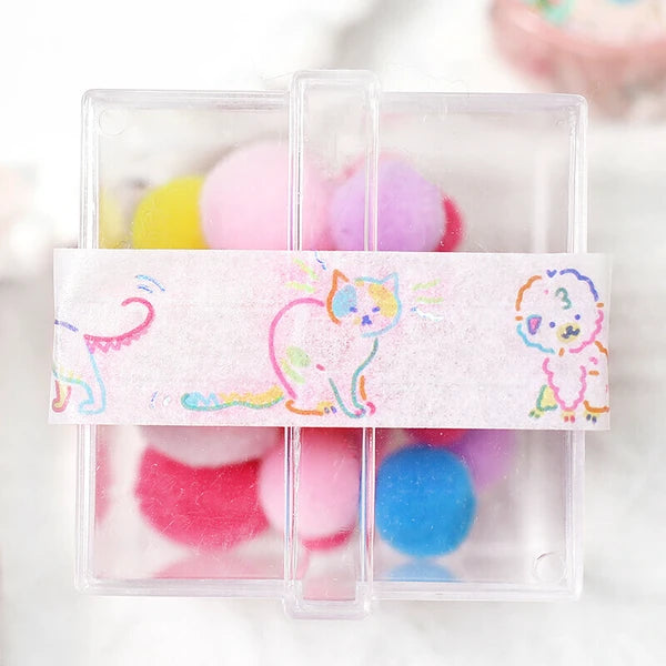 BGM Life Washi Tape: Color Zoo