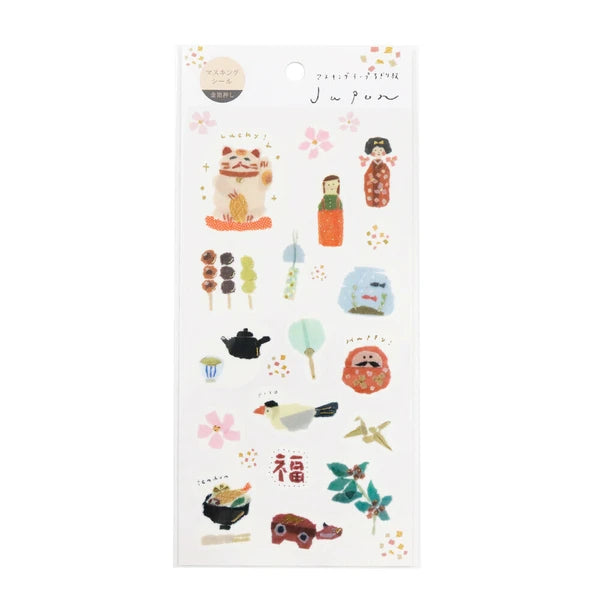 Kamiiso Sansyo X Tamura Miki Sticker: Japon