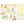 Mind Wave Blooming Sticker: Yellow