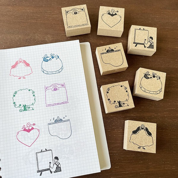 Stamp Marche: Marle on Bed