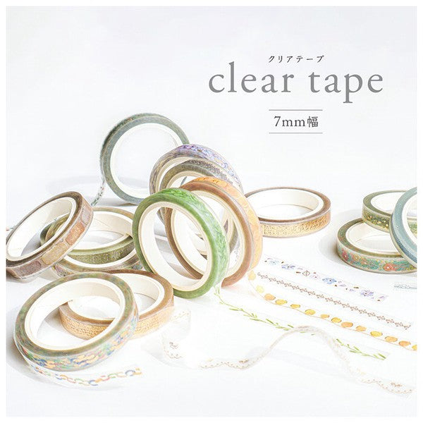 Mind Wave Line Clear PET Tape: Olive