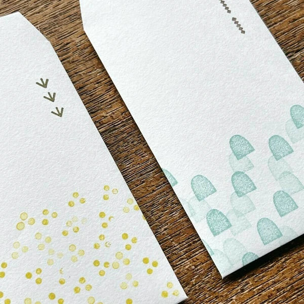 Mizushima JIZAI Clear Pocket Stamp: Flowers