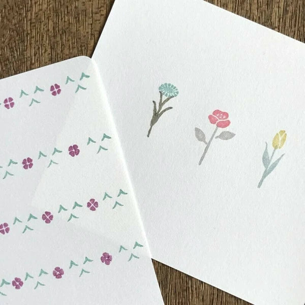 Mizushima JIZAI Clear Stamp Set: Wild Flower