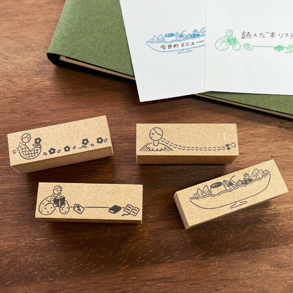 Stamp Marche: Marle Reading