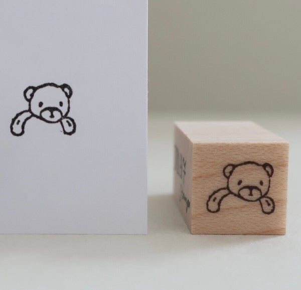 TONIKAKU HOKKAIDO x MA7 Stamp: Little bear that gets stuck