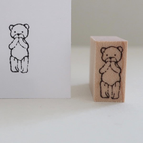 TONIKAKU HOKKAIDO x MA7 Stamp:  Surprise Chibikuma