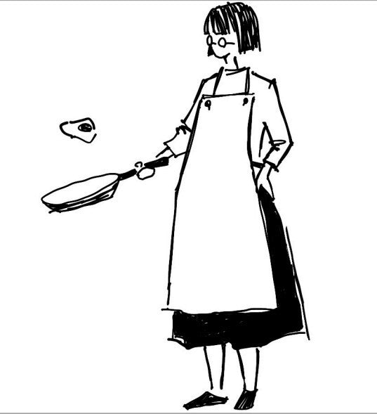 TONIKAKU HOKKAIDO x MA7 Stamp: Frying pan Fumiko