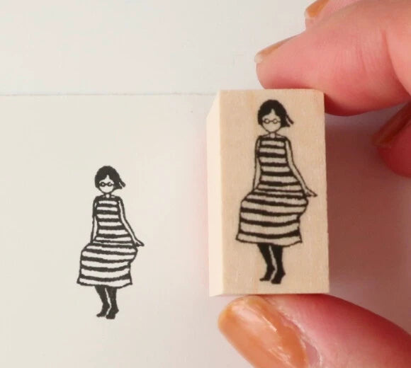 TONIKAKU HOKKAIDO x MA7 Stamp: Chokonto Fumiko