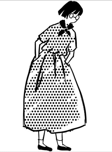 TONIKAKU HOKKAIDO x MA7 Stamp: Polka Dot Nafumiko