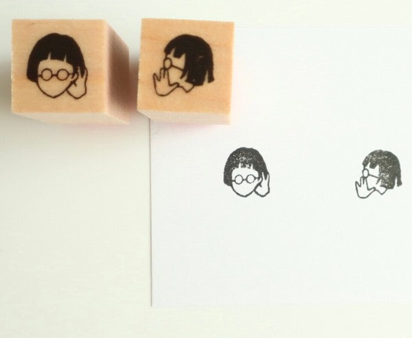 TONIKAKU HOKKAIDO x MA7 Stamp:  Whisper Sets Fumiko