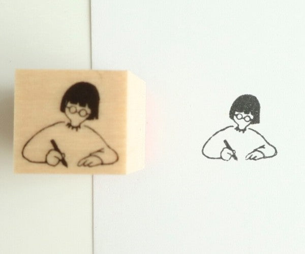 TONIKAKU HOKKAIDO x MA7 Stamp: Written by Fumiko