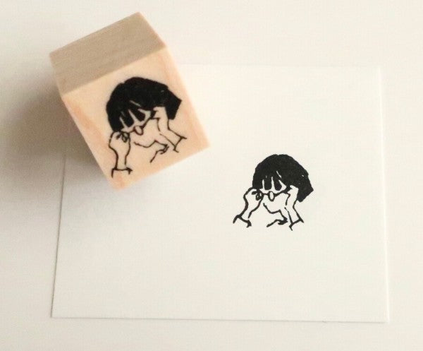 TONIKAKU HOKKAIDO x MA7 Stamp: Glasses Fumiko