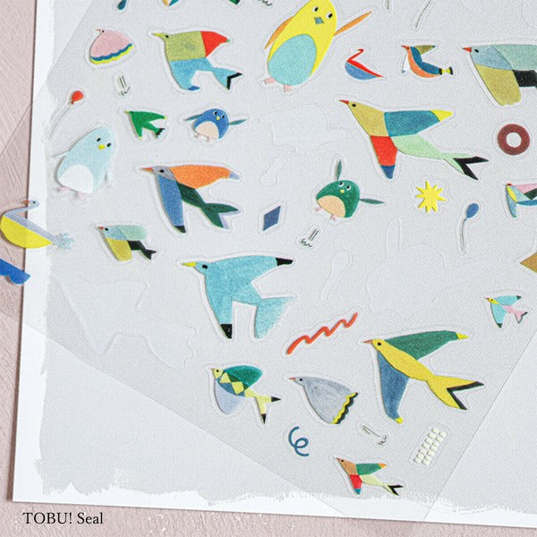 Cozyca x Subikiawa Shokkiten TOBU! Sticker: Bird of the Day