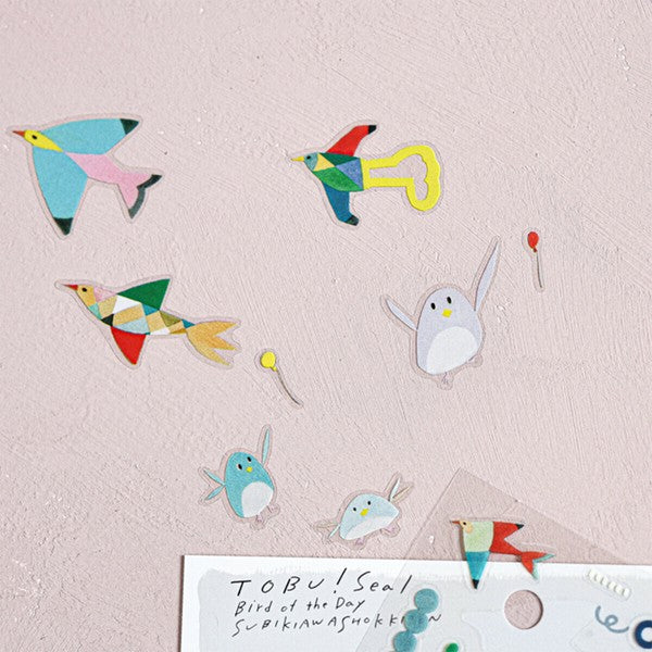 Cozyca x Subikiawa Shokkiten TOBU! Sticker: Bird of the Day