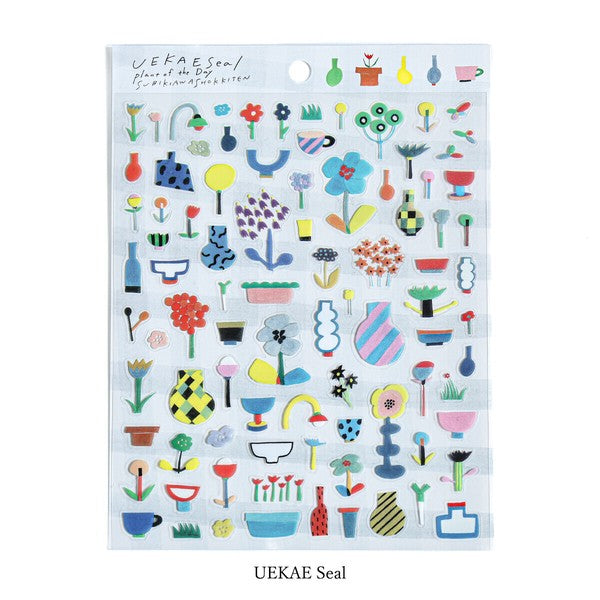 Cozyca x Subikiawa Shokkiten UEKAE Sticker: Plant of the Day