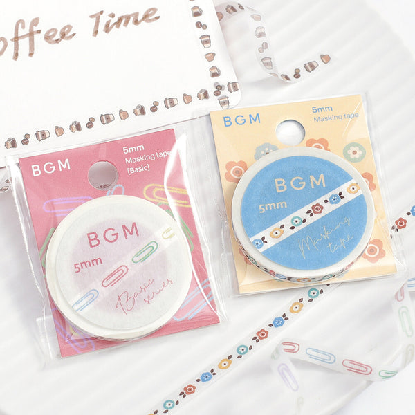BGM Life Washi Tape: Colorful Polka Dots