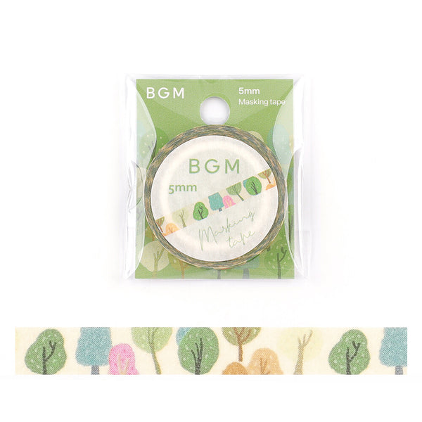 BGM Life Washi Tape: Forest of Dreams