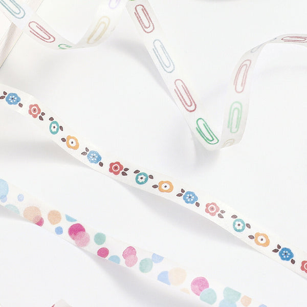 BGM Life Washi Tape: Colorful Polka Dots