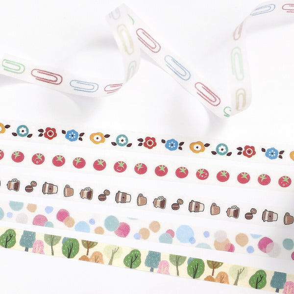 BGM Life Washi Tape: Colorful Polka Dots