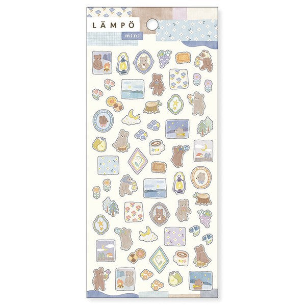 Mind Wave Lampo Mini Sticker: Starry Sky with Bear