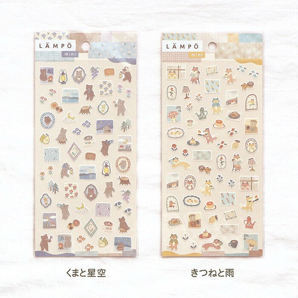 Mind Wave Lampo Mini Sticker: Starry Sky with Bear