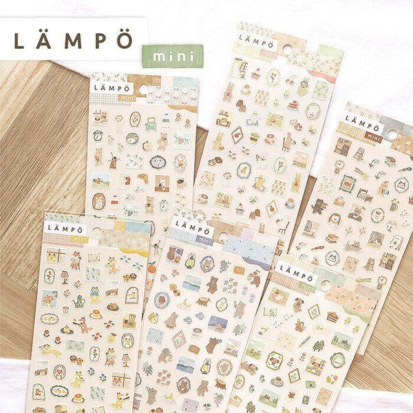 Mind Wave Lampo Mini Sticker: Dusk with Rabbit