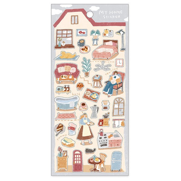 Mind Wave My Home Sticker: Snack Time