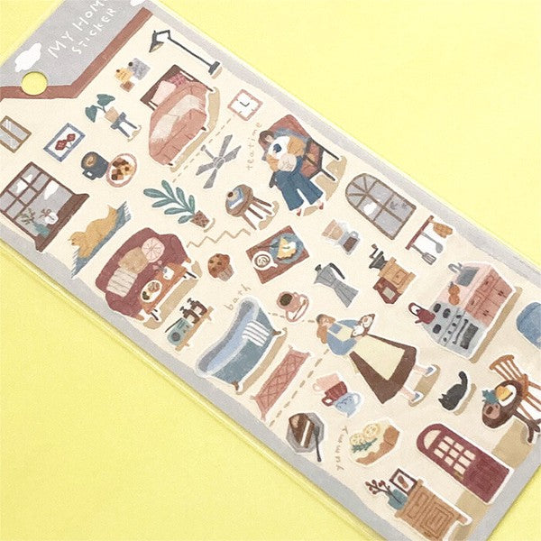 Mind Wave My Home Sticker: Snack Time