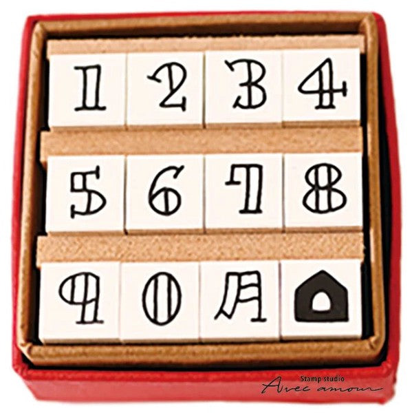 Petit Number Stamp ver 2