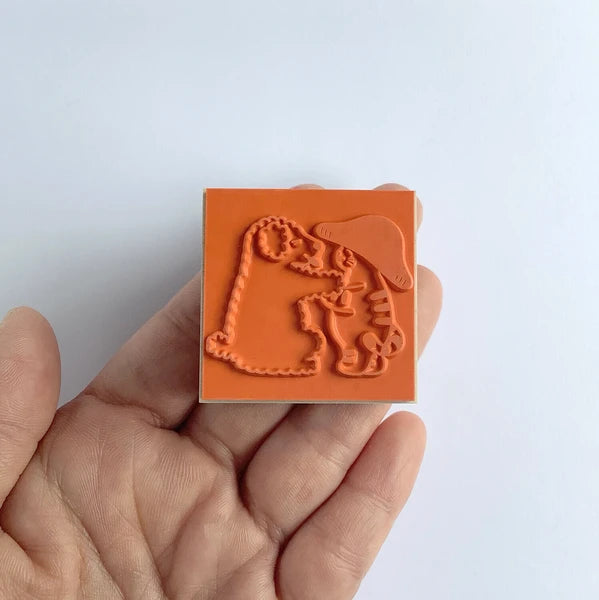 4legs Mushroom Cat Stamp: Dog